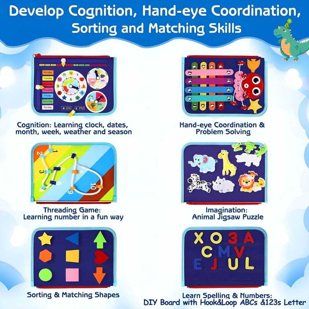 HandSmart™ Montessori Learning Book